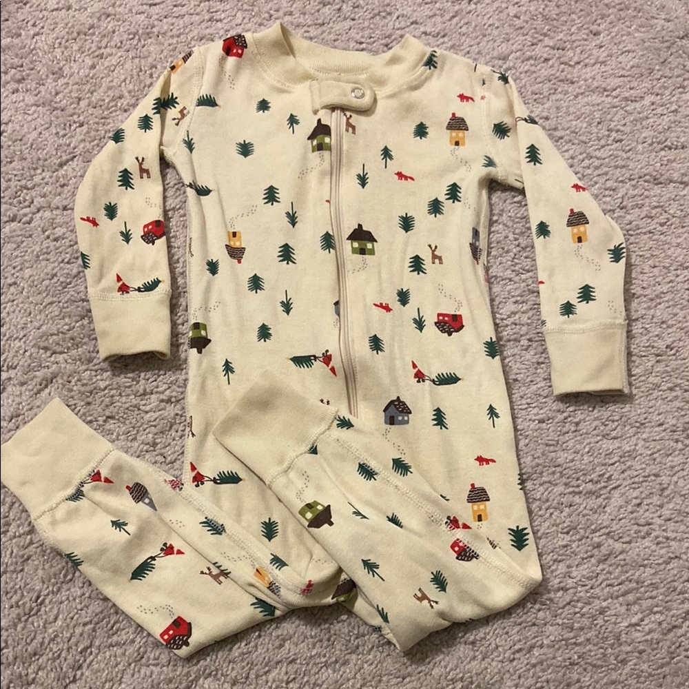 Hanna Andersson zippered pajamas. 18-24 months.